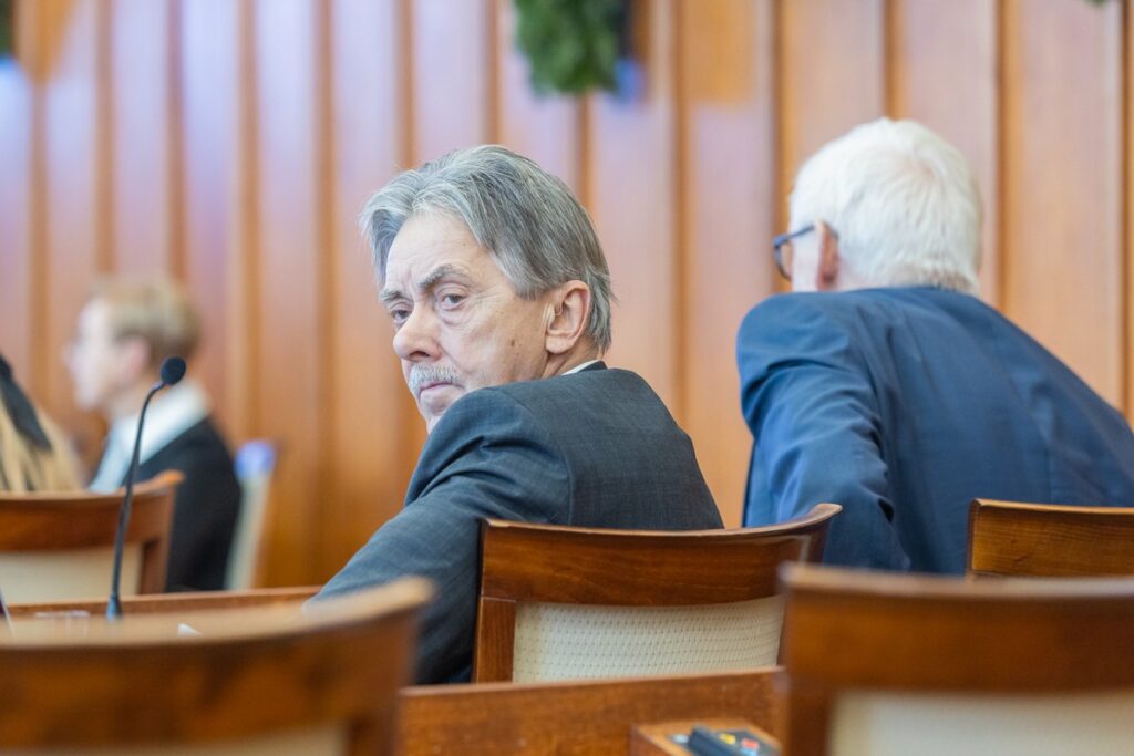 Sesja budżetowa sejmiku województwa, 19 grudnia 2025, fot. Mikołaj Kuras dla UMWKP