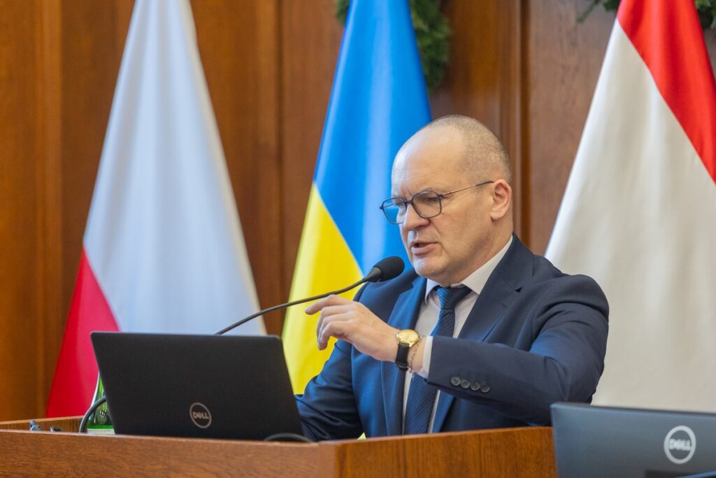 Sesja budżetowa sejmiku województwa, 19 grudnia 2025, fot. Mikołaj Kuras dla UMWKP