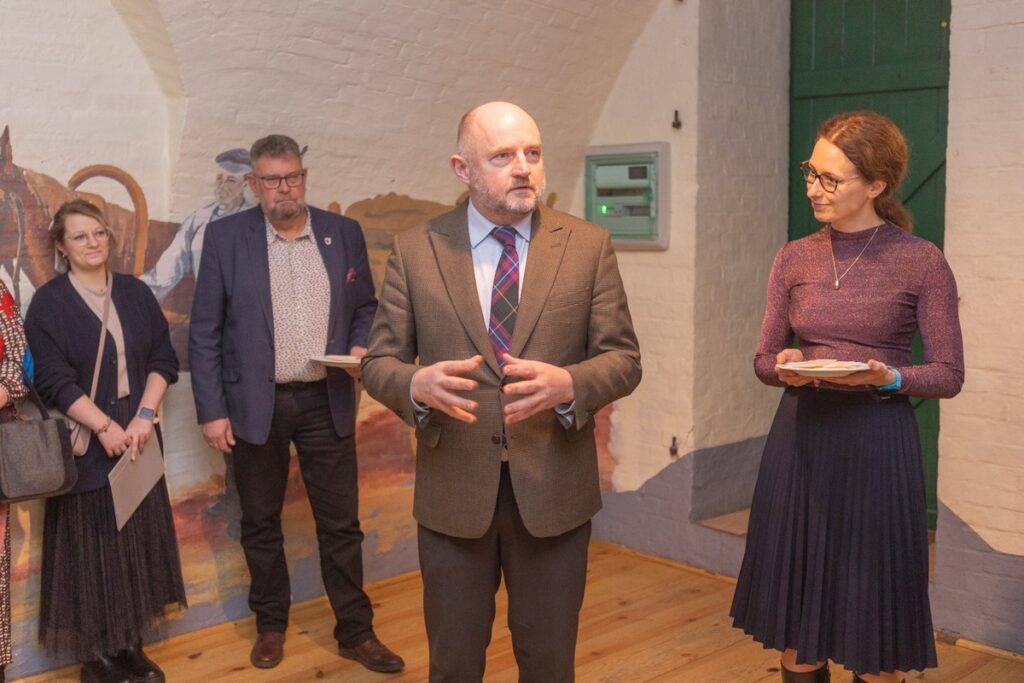 Uroczyste spotkanie wigilijne żołnierzami Armii USA, fot. Mikołaj Kuras dla UMWKP