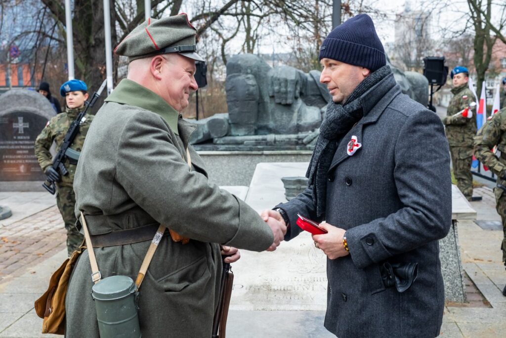 Obchody 107. rocznicy wybuchu Powstania Wielkopolskiego w Bydgoszczy, fot. Tomasz Czachorowski/eventphoto.com.pl