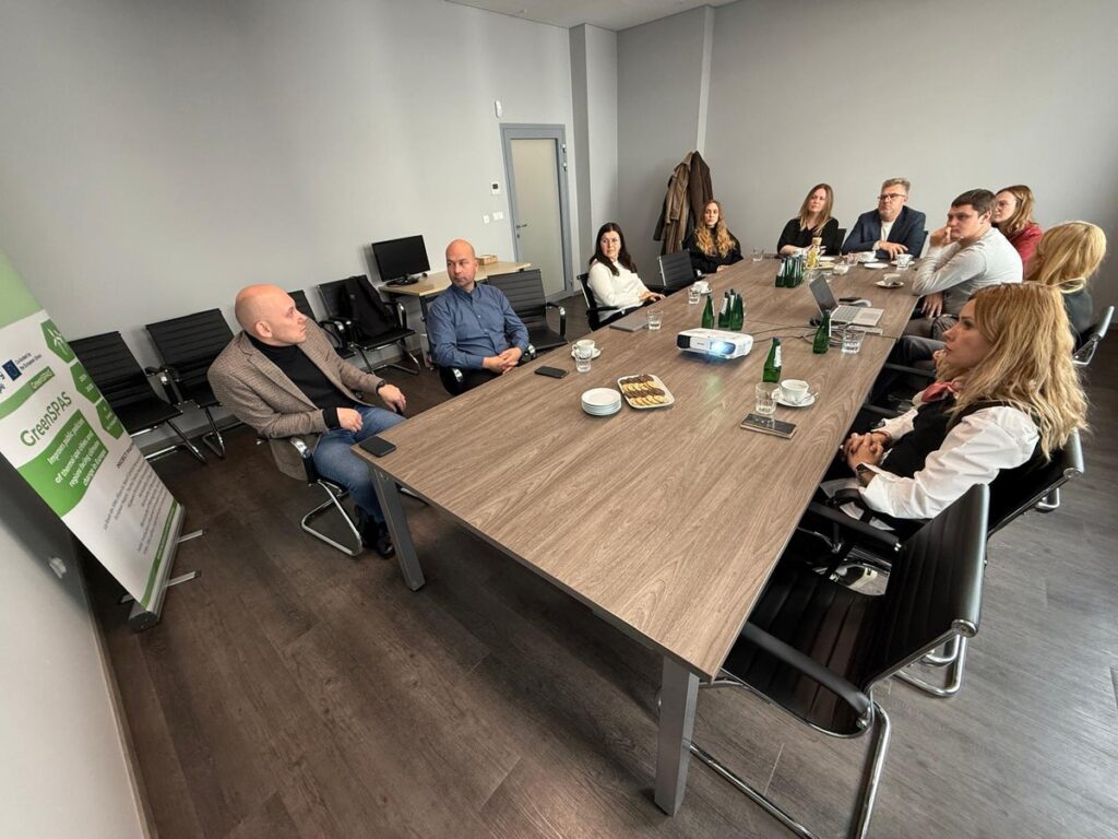 Wizyta interesariuszy projektu GreenSpas w Porcie Czystej Energii