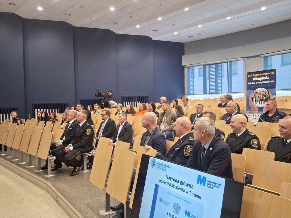 XIV Kujawsko-Pomorska Olimpiada Wiedzy o Bezpieczeństwie, fot. Straż Miejska w Toruniu
