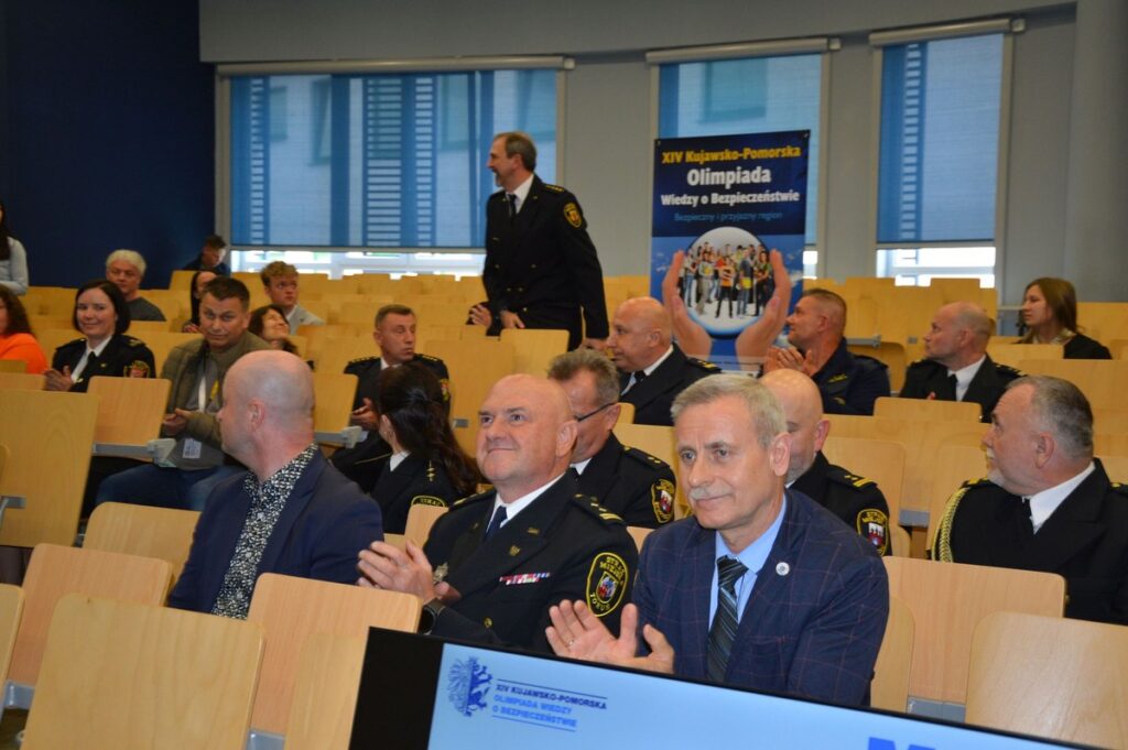 XIV Kujawsko-Pomorska Olimpiada Wiedzy o Bezpieczeństwie, fot. Straż Miejska w Toruniu