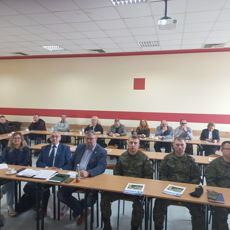 Spotkanie w Zespole Szkół Akademickich, fot. Henryk Kierzkowski