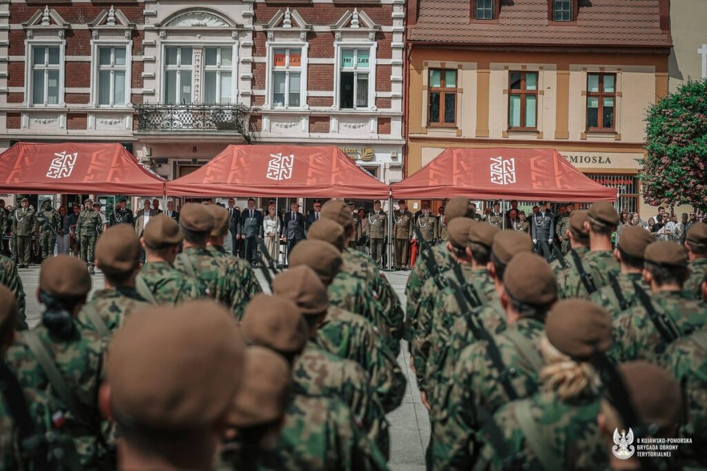 Przysięga w Żninie, fot. 8. Kujawsko-Pomorska Brygada Obrony Terytorialnej