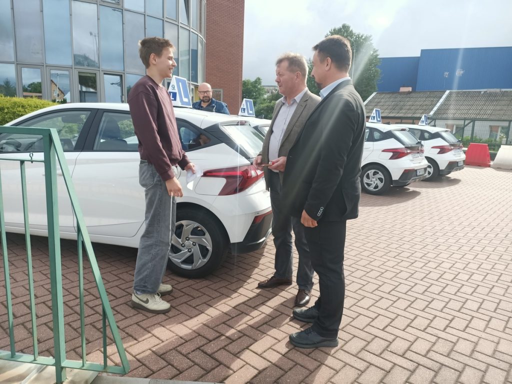 egzamin pozytywny WORD Włocławek zdj. wyk. Departament Infrastuktury Drogowej