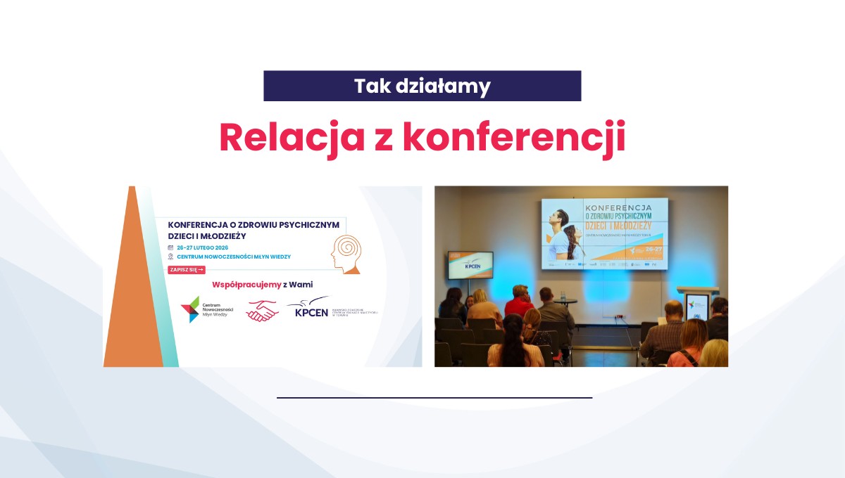 Grafika - Konferencja o Zdrowiu Psychicznym Dzieci i Młodzieży