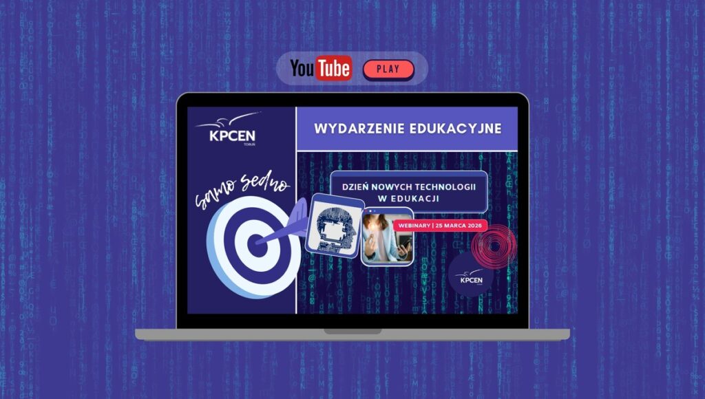 grafika filmu z cyklu Samo sedno z okazji Dnia Nowych Technologii w Edukacji