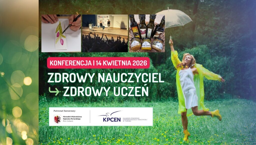 Grafika - konferencja Zdrowy nauczyciel - Zdrowy uczeń