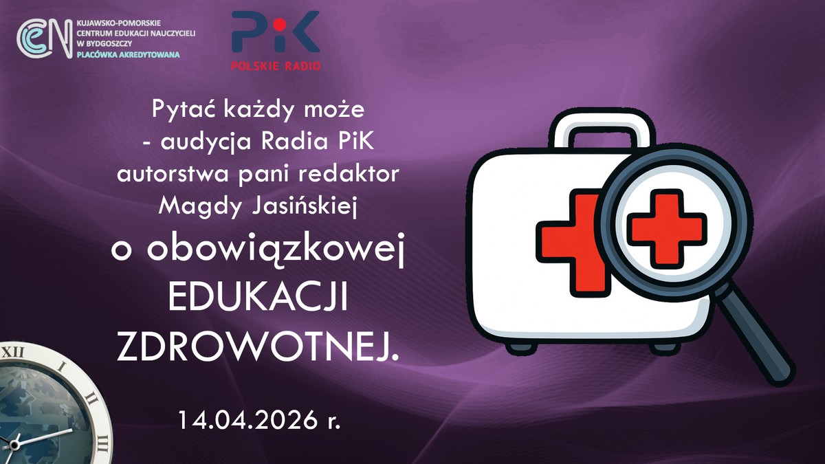 Grafika - audycja Radia PiK „Pytać każdy może”
