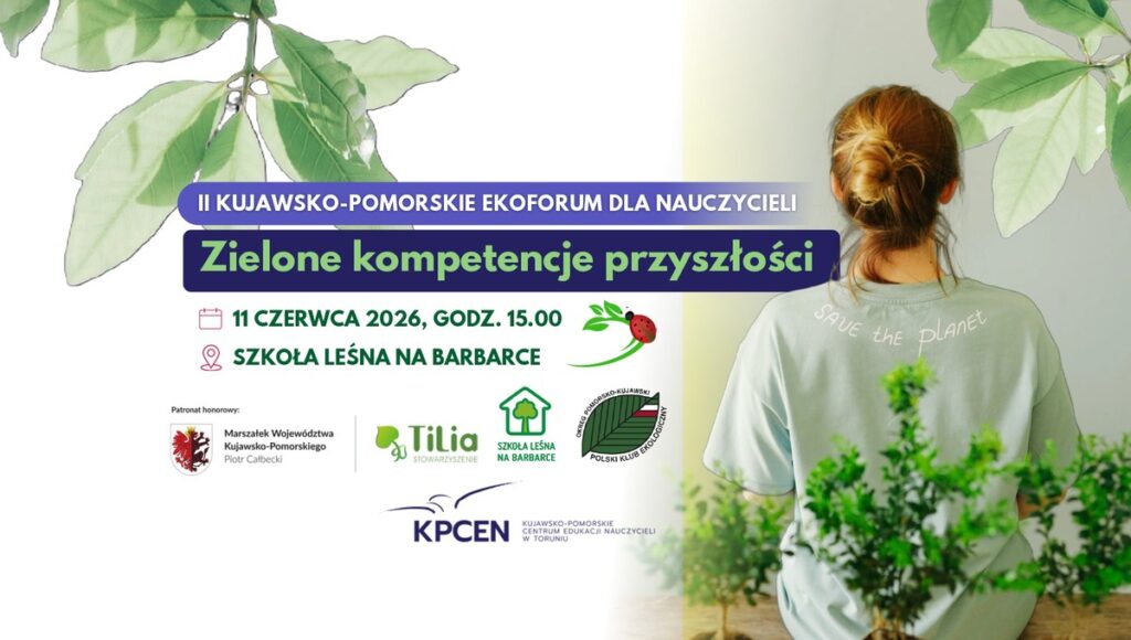 Grafika z informacja o miejscu i czasie ekoforum