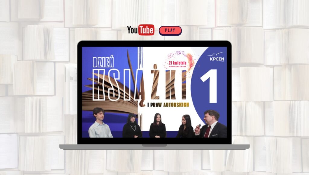 Dyskusje na Dzień Książki i Praw Autorskich - grafika przewodnia