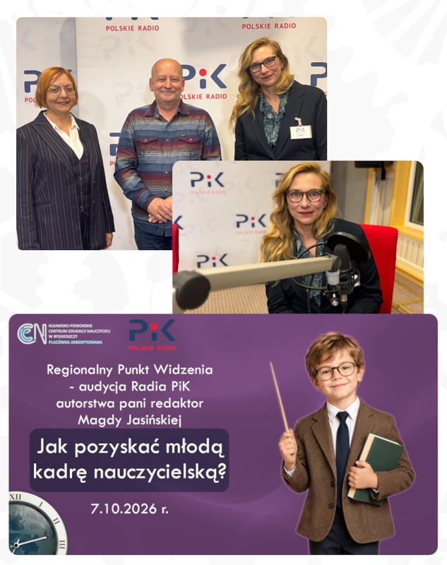 Plansza - Audycja - Jak pozyskać młodą kadrę nauczycielską