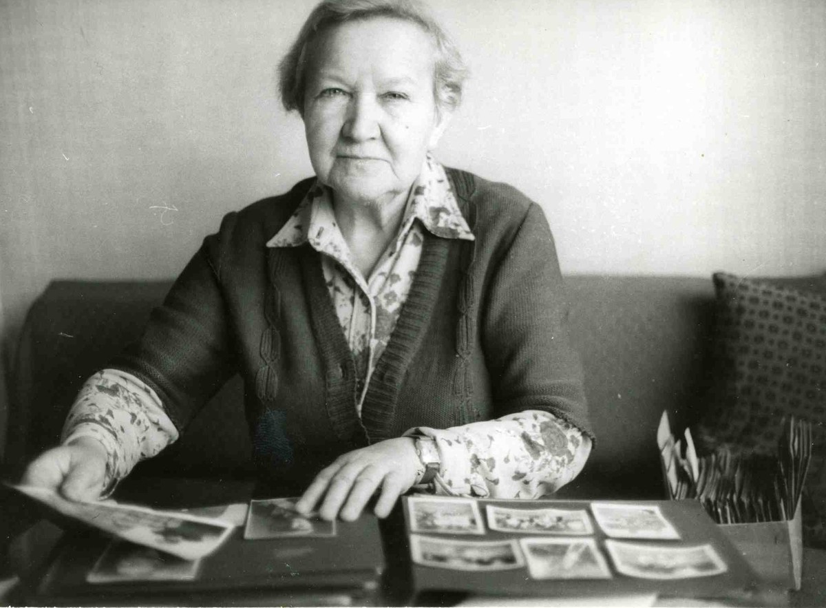gen. Elżbieta Zawacka (1909 – 2009) lata 80–te XX w. (zbiory Fundacji Gen. E. Zawackiej w Toruniu)