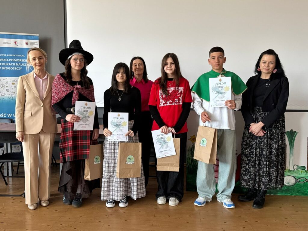 Drużyna z SP Białe Błota