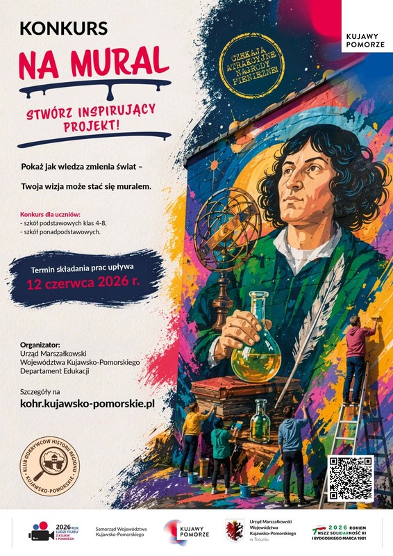 Plakat - Konkurs na mural