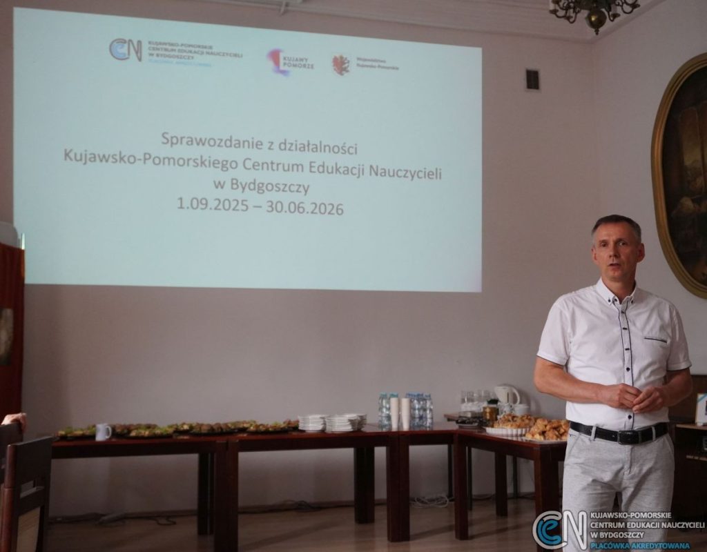 Robert Preus, dyrektor KPCEN w Bydgoszczy podsumowuje rok szkolny 2025-2026
