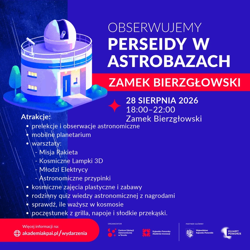 Grafika - Perseidy w Astrobazach