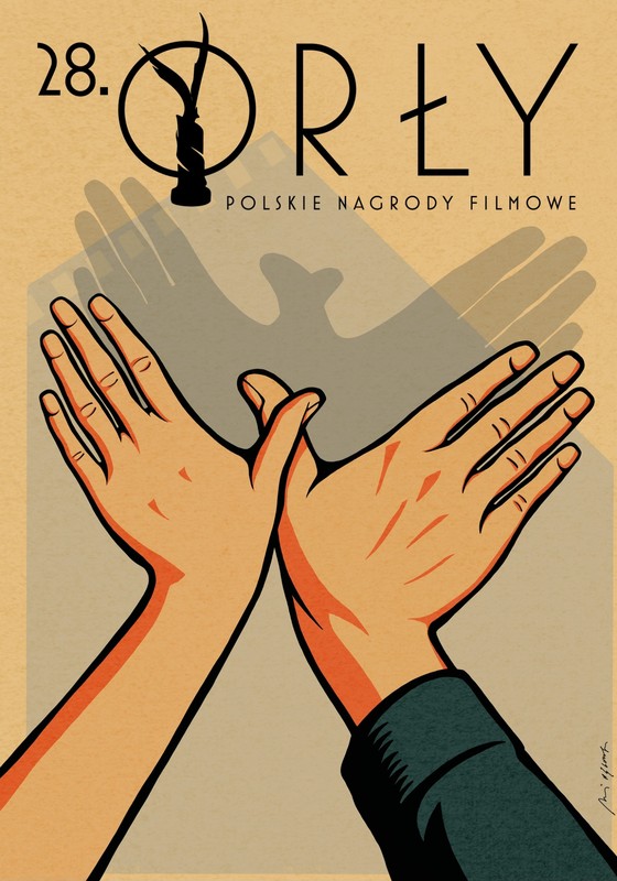 Plakat 28.edycji Orłów autorstwa Andrzeja Pągowskiego, materiały prasowe