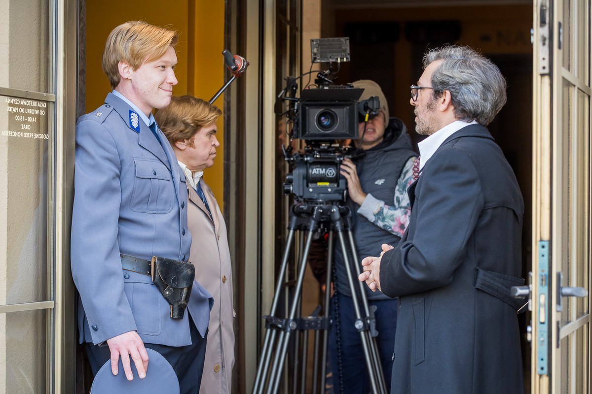 Plan filmowy Morderstwo w filharmonii, fot. Tomasz Czachorowski/eventphoto dla UMWKP