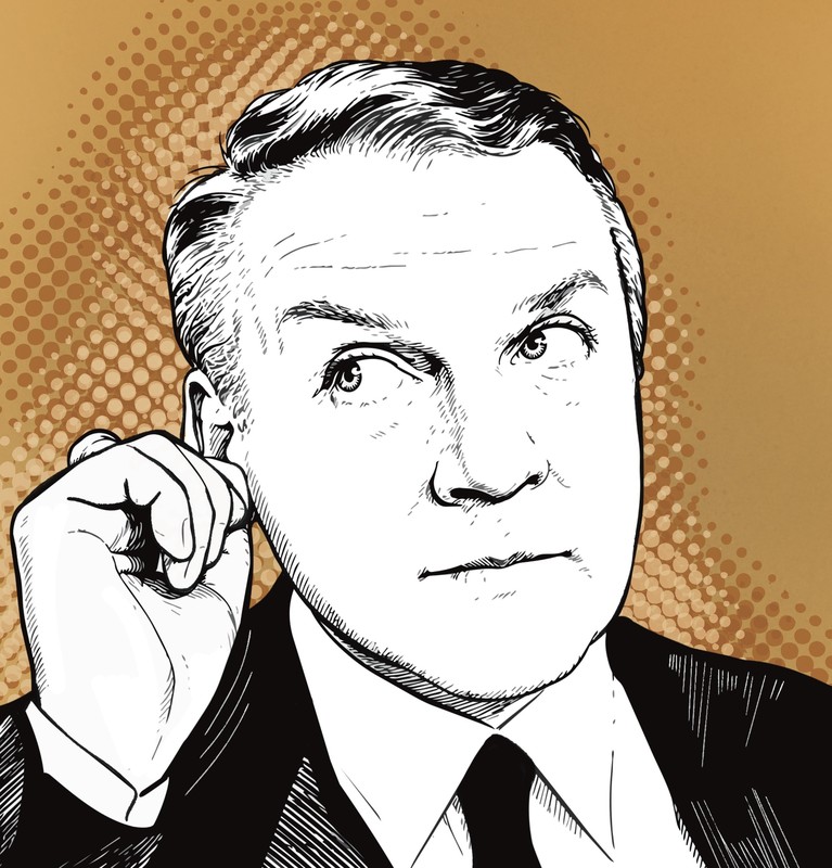 Leonard Pietraszak, graphic by Maja Rusek