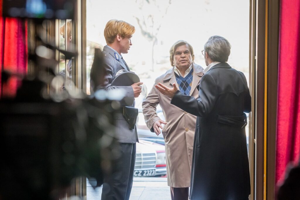 Film set of Murder at the Philharmonic, photo by Tomasz Czachorowski