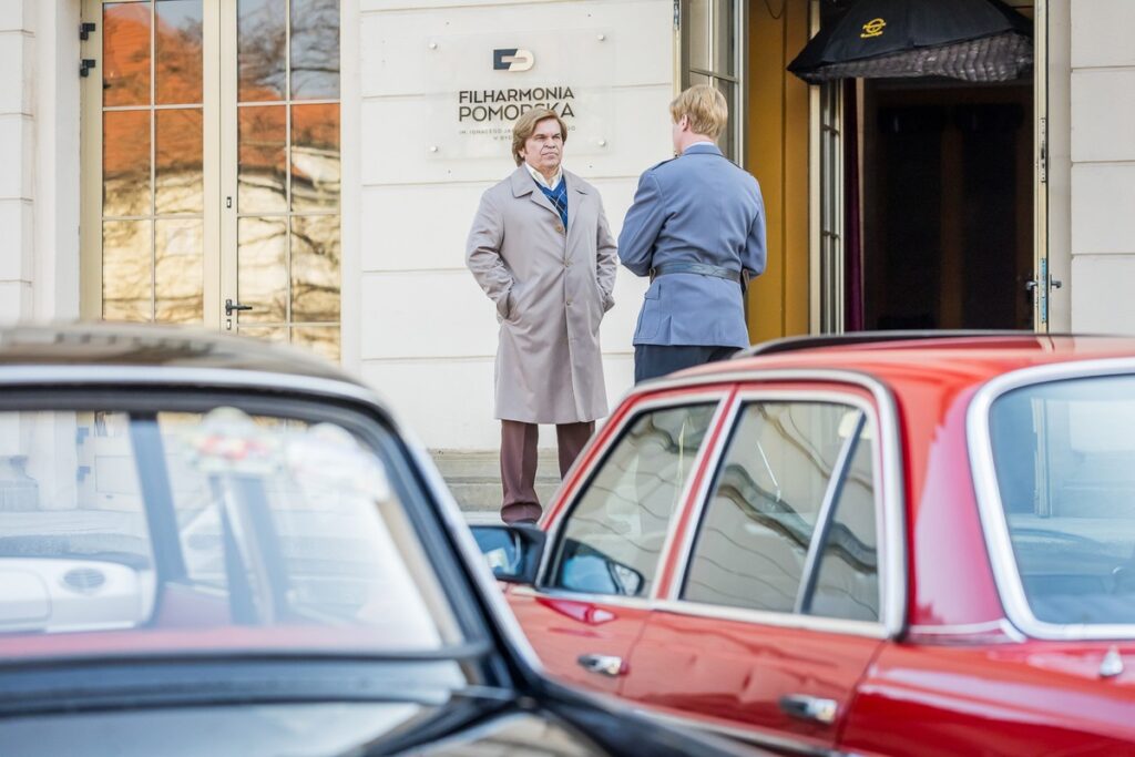 Film set of Murder at the Philharmonic, photo by Tomasz Czachorowski