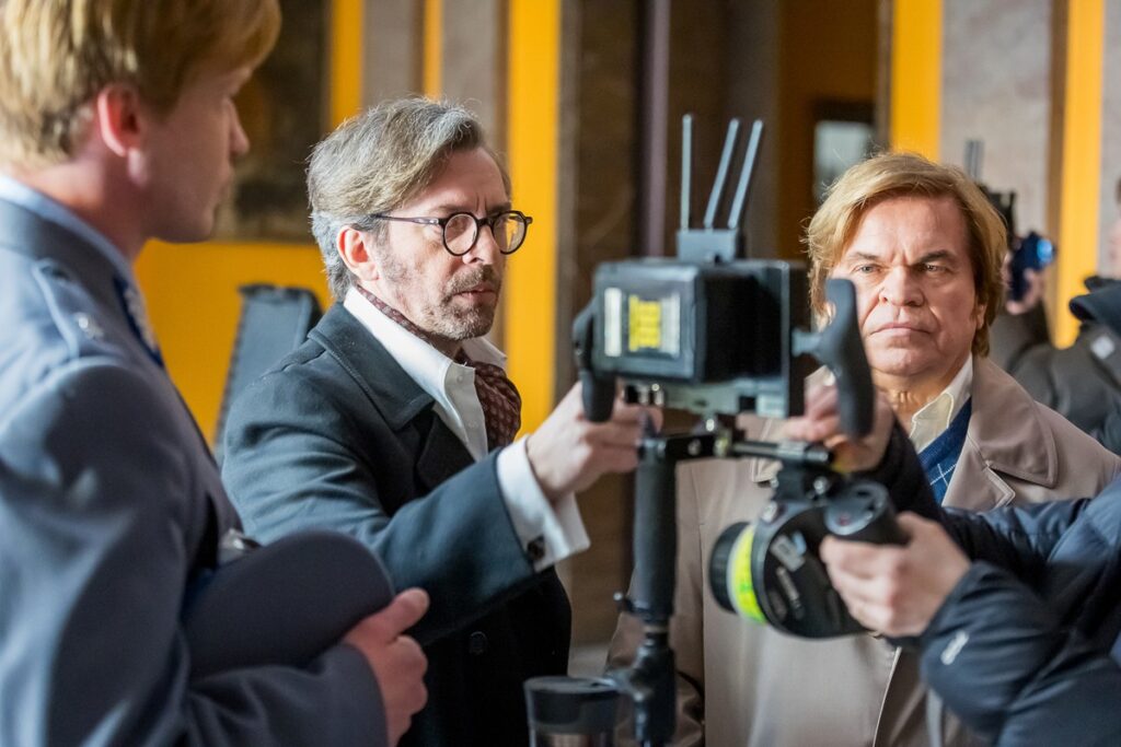 Film set of Murder at the Philharmonic, photo by Tomasz Czachorowski