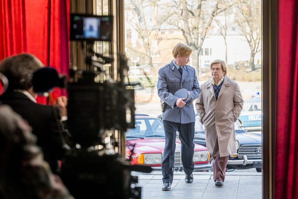 Film set of Murder at the Philharmonic, photo by Tomasz Czachorowski