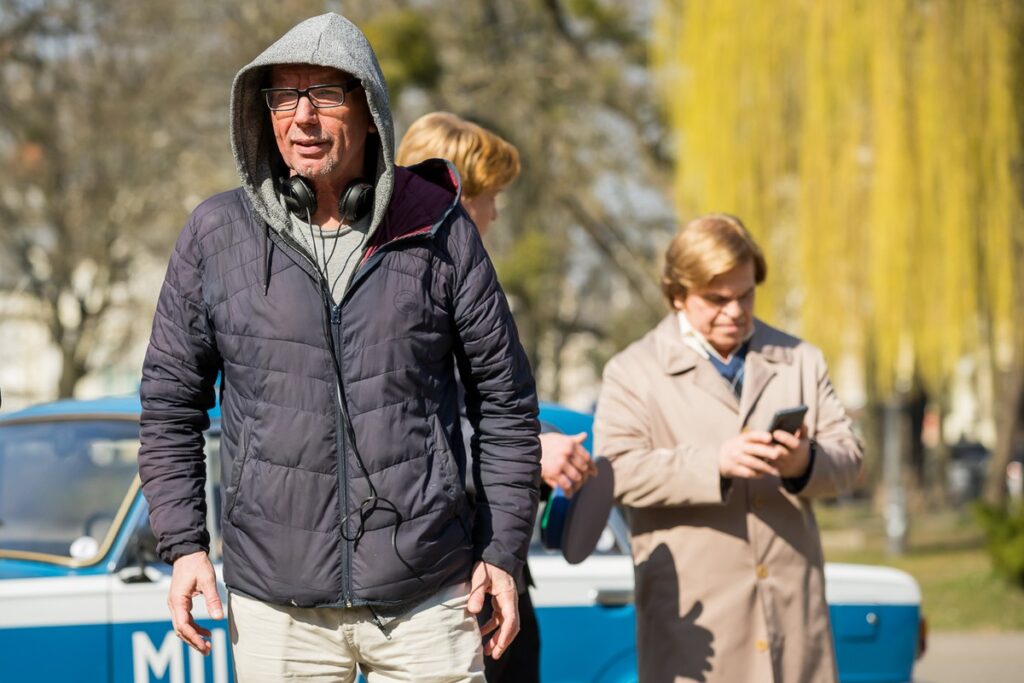 Film set of Murder at the Philharmonic, photo by Tomasz Czachorowski