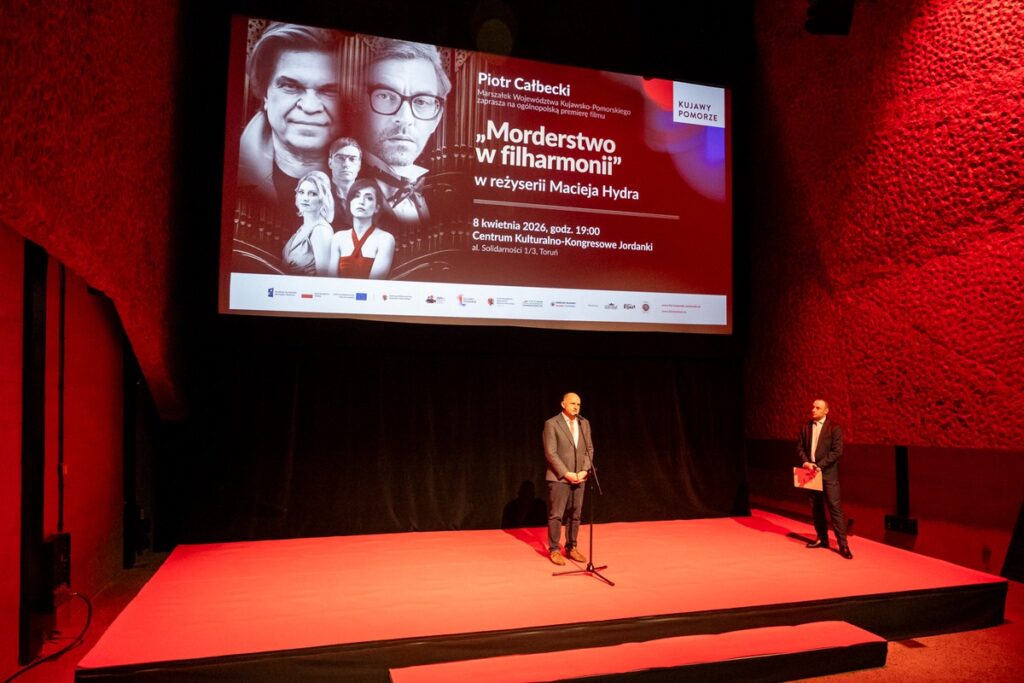 Premiere of “Murder at the Philharmonic” at the CKK Jordanki in Toruń, photo by Mikołaj Kuras