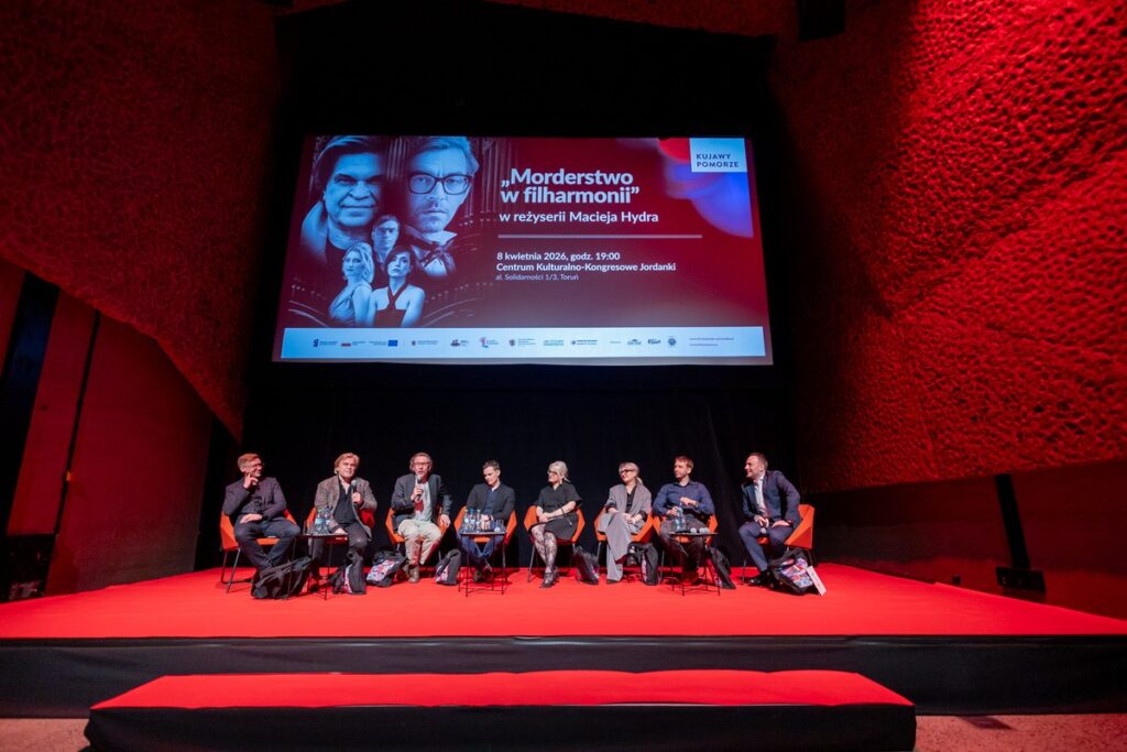 Premiere of “Murder at the Philharmonic” at the CKK Jordanki in Toruń, photo by Mikołaj Kuras