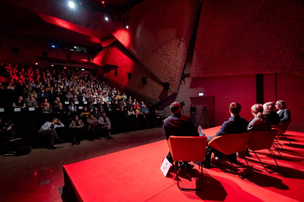 Premiere of “Murder at the Philharmonic” at the CKK Jordanki in Toruń, photo by Mikołaj Kuras