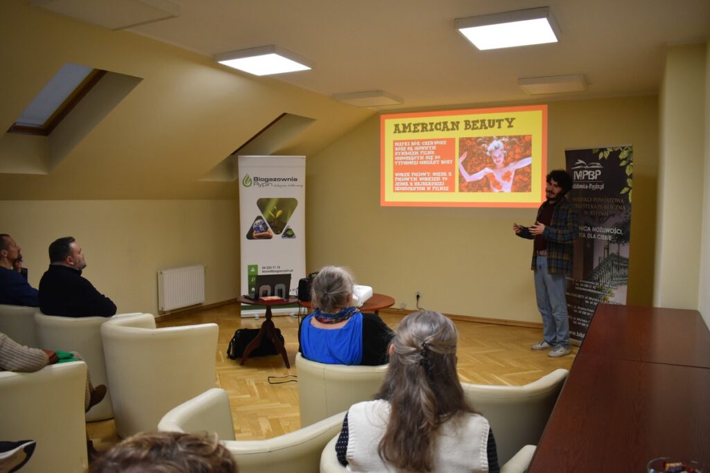 Spotkanie Klubu Filmowego w Rypinie, fot. Miejsko-Powiatowa Biblioteka Publiczna w Rypinie