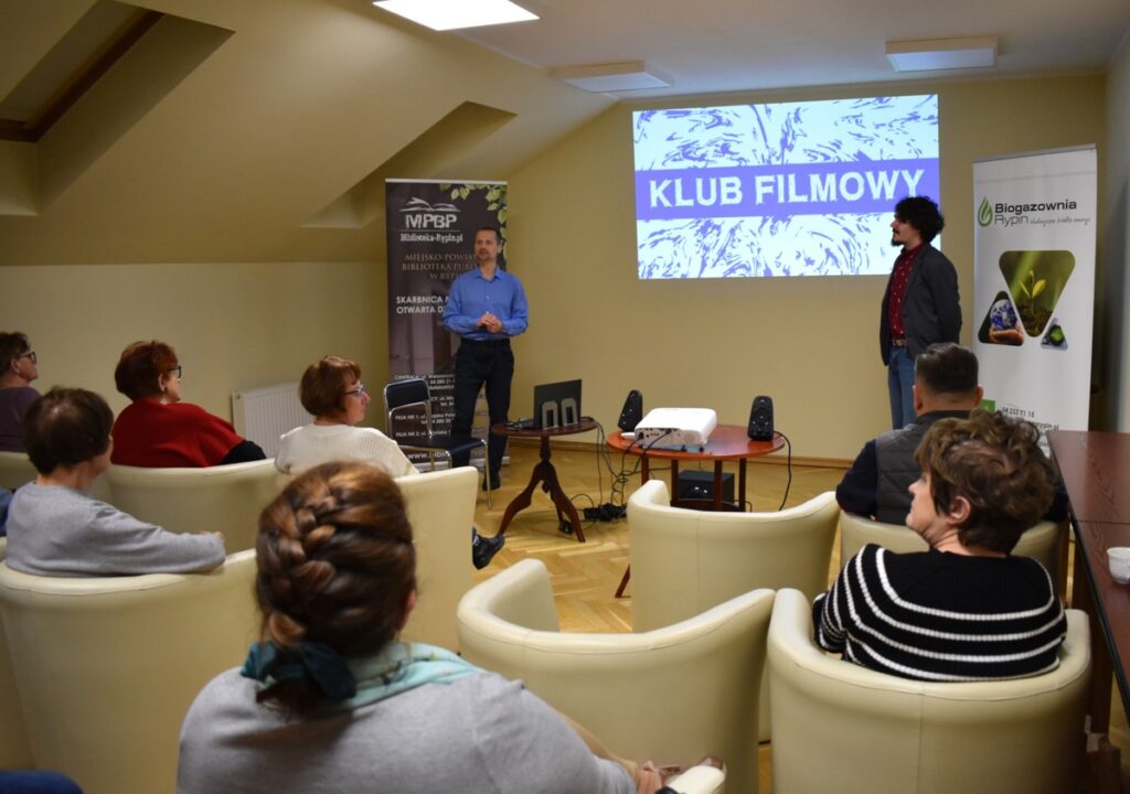 Spotkanie Klubu Filmowego w Rypinie, fot. Miejsko-Powiatowa Biblioteka Publiczna w Rypinie
