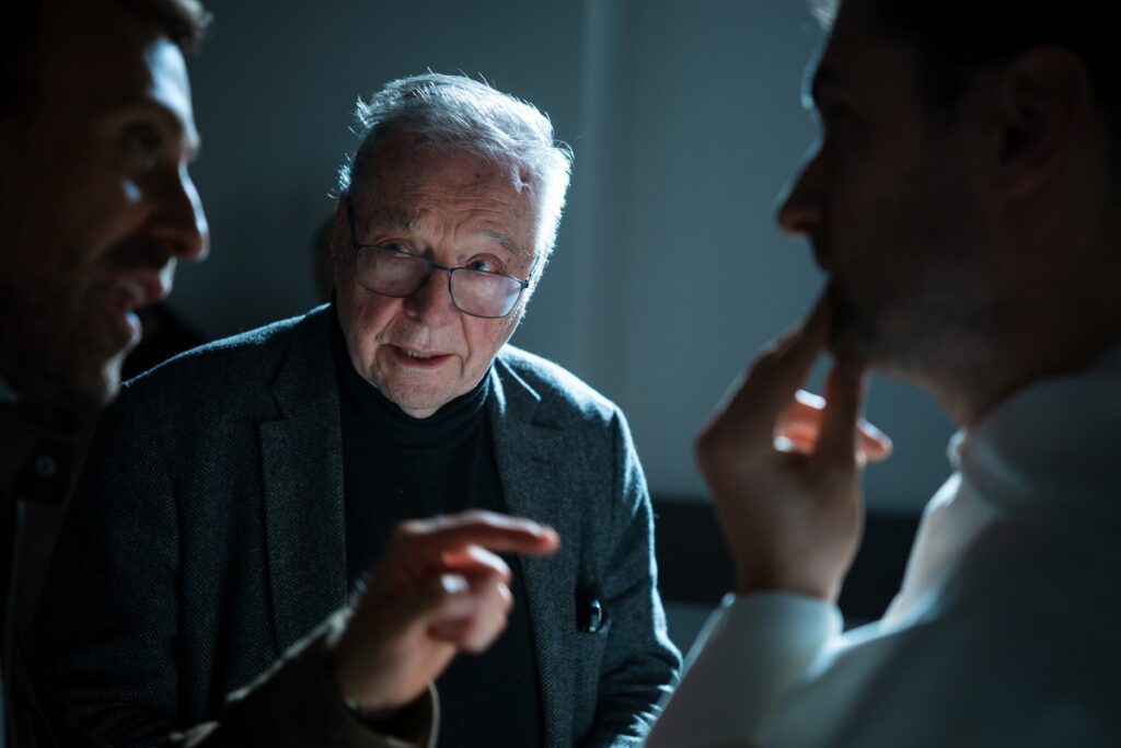 Zdjęcie z planu filmu „Całopalenie” Krzysztofa Zanussiego, fot. Piotr Litwic