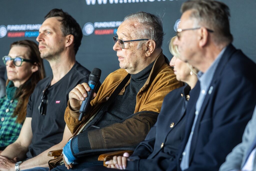 Konferencja prasowa Krzysztofa Zanussiego o filmie „Całopalenie”