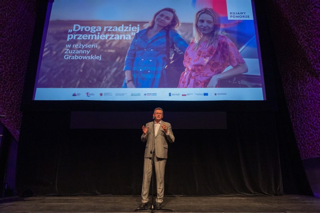 Spotkanie z aktorami i twórcami filmu „Droga rzadziej przemierzana”, fot. Mikołaj Kuras