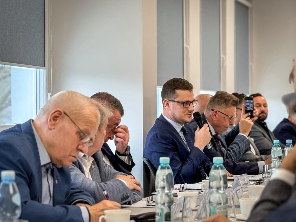 Prezydium K-P WRDS podczas posiedzenia plenarnego Rady w dniu 14.04.2026 r.