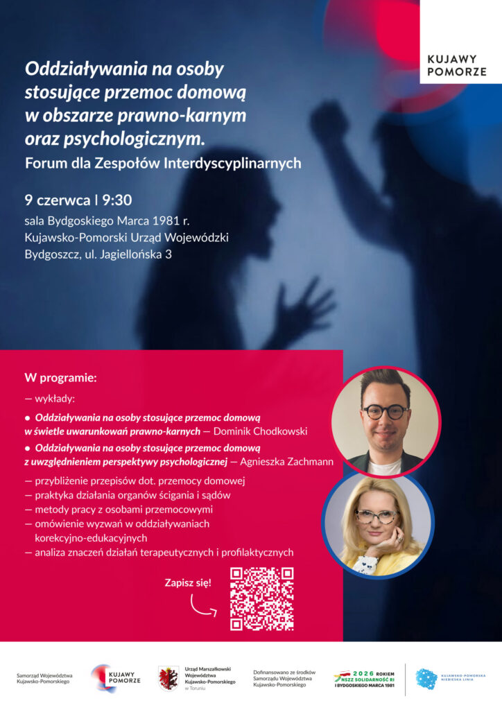 Plakat informujący o forum
