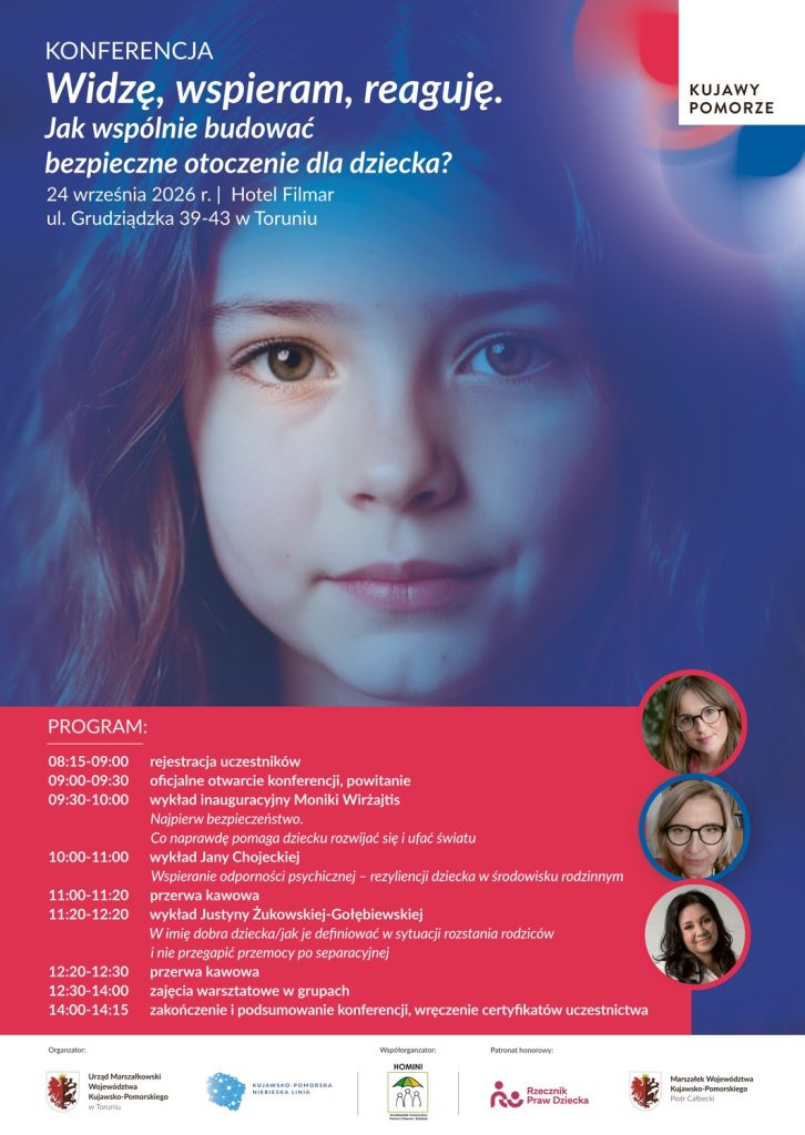 Plakat z programem konferencji