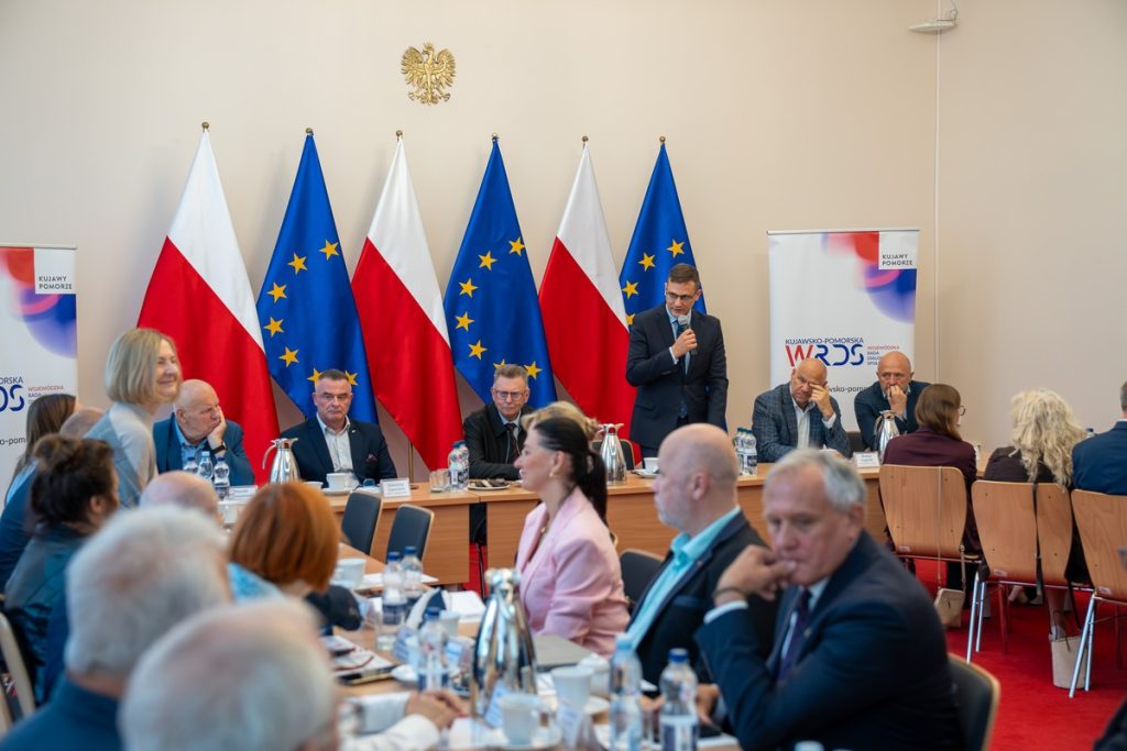 Uczestnicy posiedzenia plenarnego K-P WRDS 15.09.2026, fot. Kujawsko-Pomorski Urząd Wojewódzki