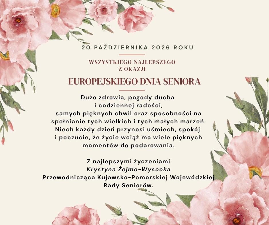 Życzenia na Dzień Seniora 2026