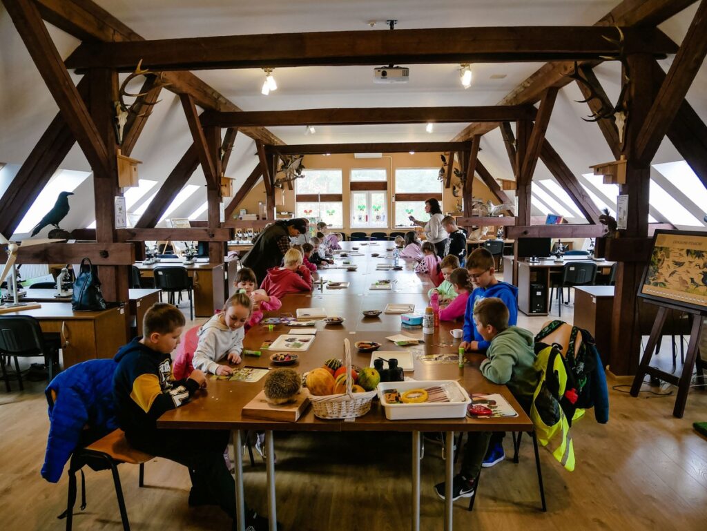 Zajęcia w sali edukacyjnej GLPK (fot GLPK)