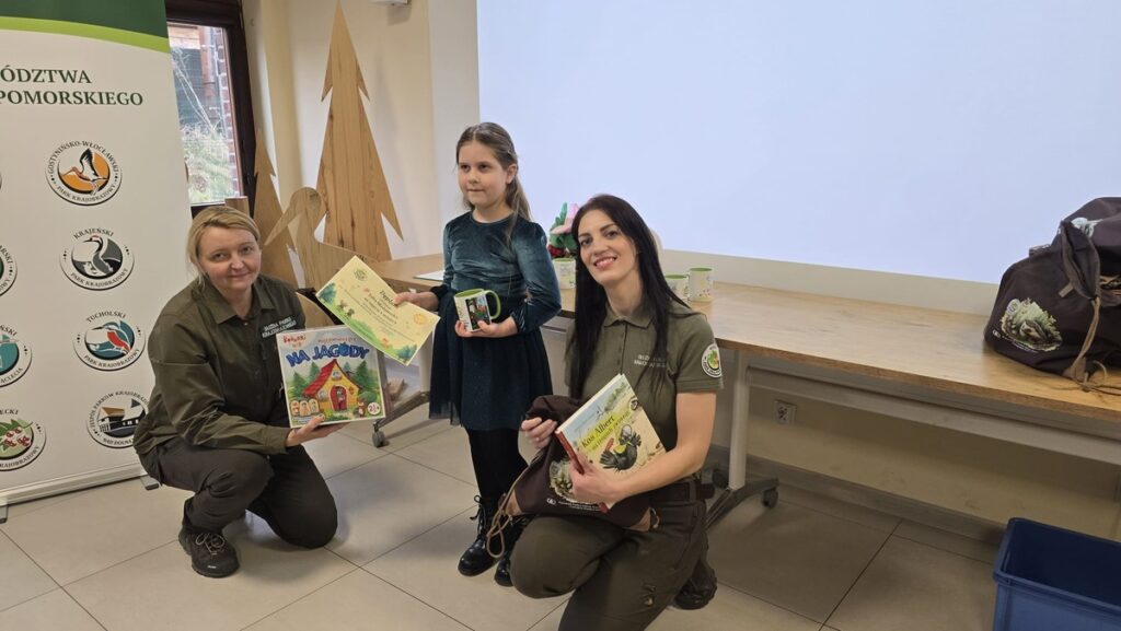 Wręczenie nagrody za zajęcie I miejsca, fot. Monika Wiśniewska