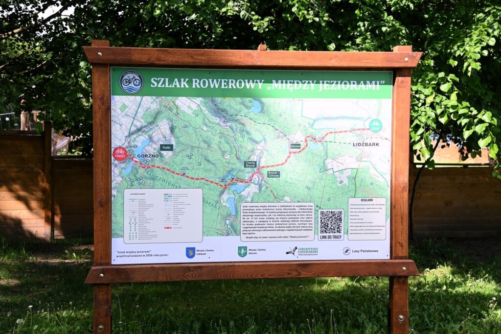 Szlak między jeziorami (fot. UMiG Lidzbark)