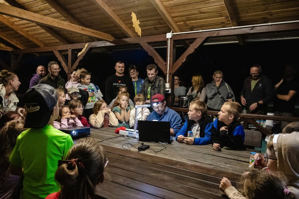IV Noc Nietoperzy z GLPK, fot. Krzysztof Pokrętowski, Tomasz Górny – Górznieńsko-Lidzbarski Park Krajobrazowy