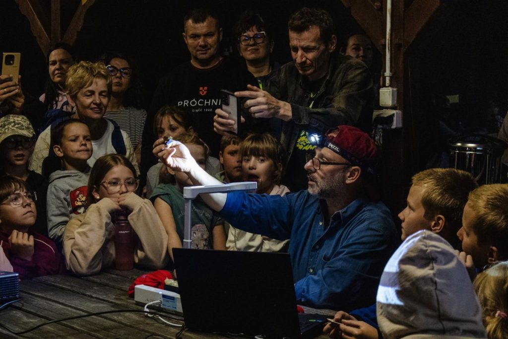 IV Noc Nietoperzy z GLPK, fot. Krzysztof Pokrętowski, Tomasz Górny – Górznieńsko-Lidzbarski Park Krajobrazowy