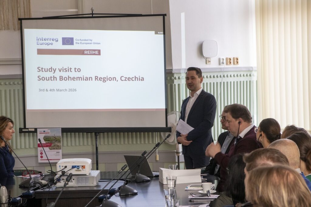 Wizyta studyjna partnerów projektu REliHE ( Interreg Europa) w Południowej Bohemii
