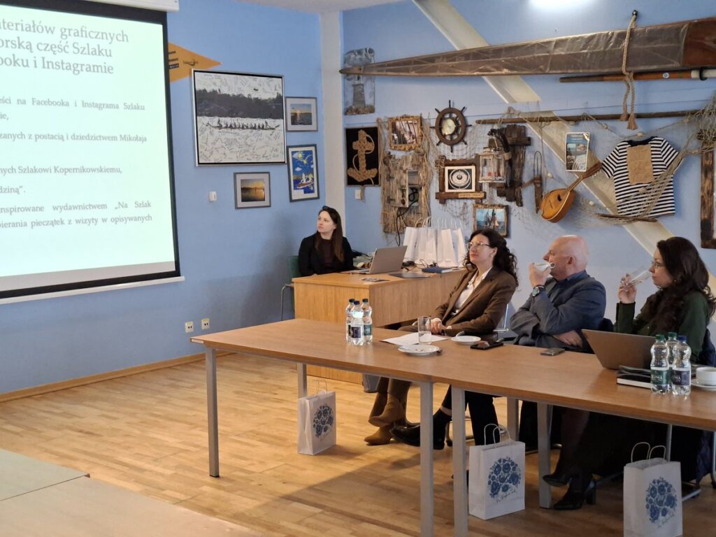 Spotkanie robocze dotyczące działań promocyjnych oraz budowania marki Szlaku Kopernikowskiego w województwie kujawsko-pomorskim, fot. UMWKP
